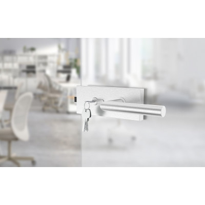 Kilincs üvegajtóhoz SLIM PRO INOX szett PZ SZKYINS Kilincs üvegajtóhoz SLIM PRO INOX szett PZ SZKYINS