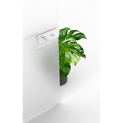 Kilincs üvegajtóhoz SLIM PRO INOX szett WC zár SZKWINS Kilincs üvegajtóhoz SLIM PRO INOX szett WC zár SZKWINS