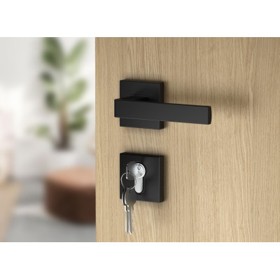 K03 PZ kilincs fekete IT LINE