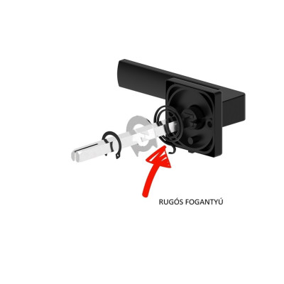 K03 WC kilincs fekete IT LINE K03 WC kilincs fekete IT LINE