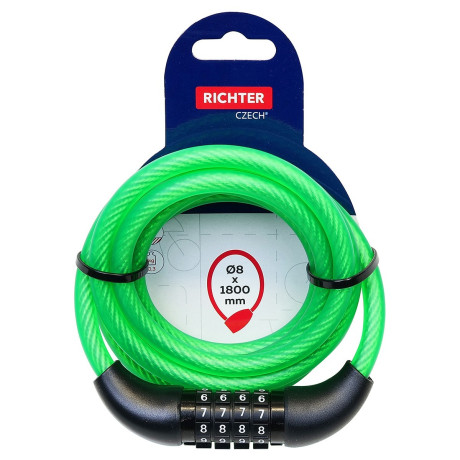 RL.567.8x1800 számkódos kábelzár