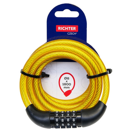 RL.567.8x1800 számkódos kábelzár