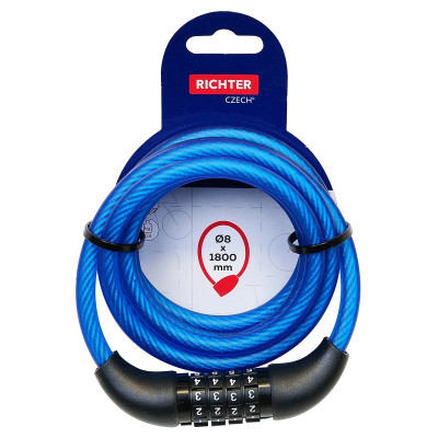 RL.567.8x1800 számkódos kábelzár