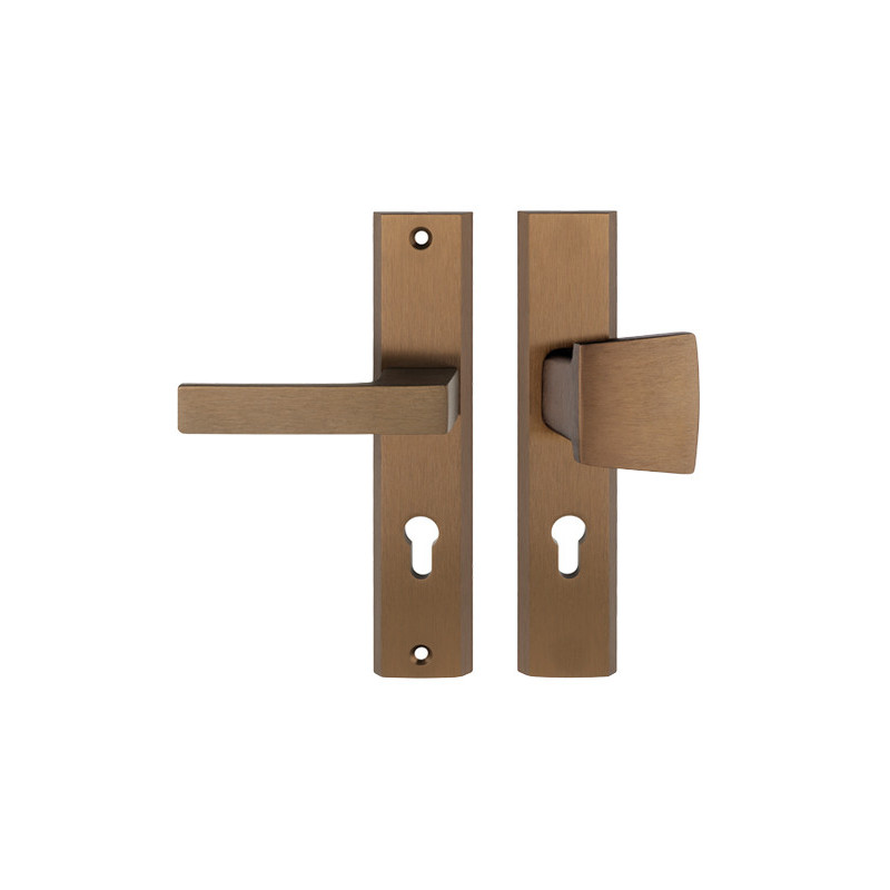 TOTAL vchodové kovanie bronz TOTAL vchodové kovanie bronz