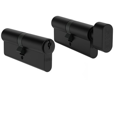 GMB zárbetét+zárbetét gombbal szett fekete 30/40 mm