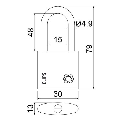 RV.ELIPS.30.PL.SU1 lakat SU 1db
