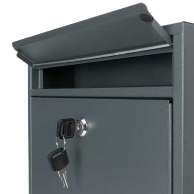 36647 postaláda antracit