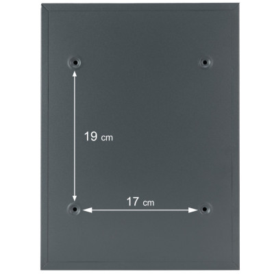 36647 postaláda antracit