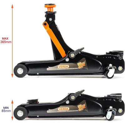 Alacsony profilú hidraulikus emelő 2,5T D10663P