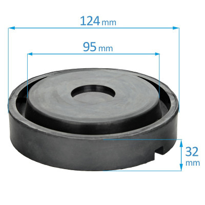 Alacsony profilú hidraulikus emelő 3T D3027