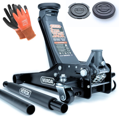 Hidraulikus alacsony profilú, dupla dugattyús emelő 3T D3023