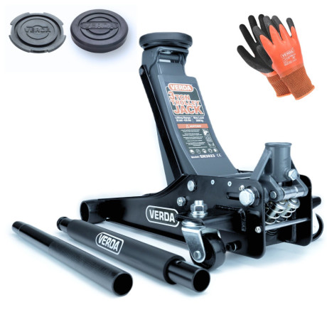 Hidraulikus alacsony profilú, dupla dugattyús emelő 3T D3023