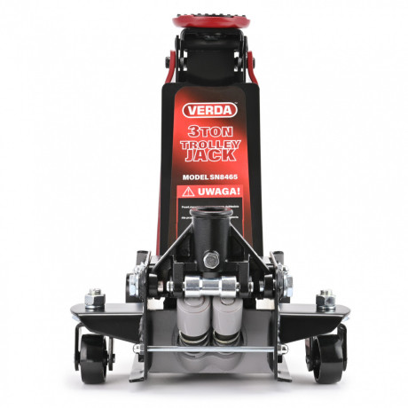 Hidraulikus alacsony profilú, dupla dugattyús emelő 3T D8465