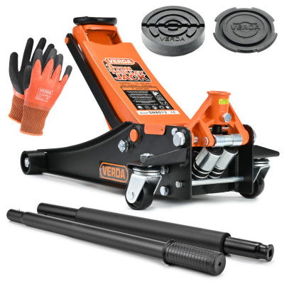 Hidraulikus alacsony profilú, dupla dugattyús emelő 3T D8013