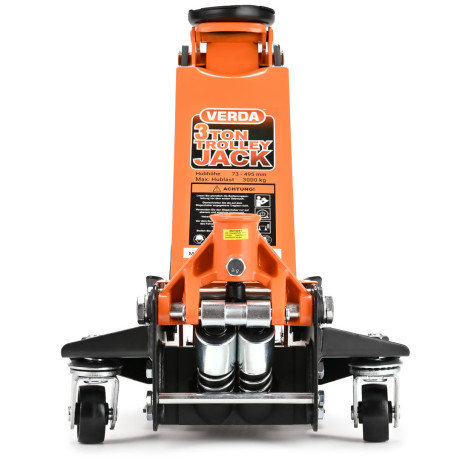 Hidraulikus alacsony profilú, dupla dugattyús emelő 3T D8013