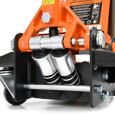 Hidraulikus alacsony profilú, dupla dugattyús emelő 3T D8013