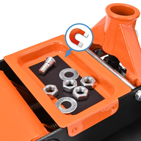 Hidraulikus alacsony profilú, dupla dugattyús emelő 3T D8013