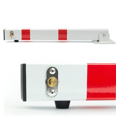 US03K zárható parkolásgátló oszlop fehér