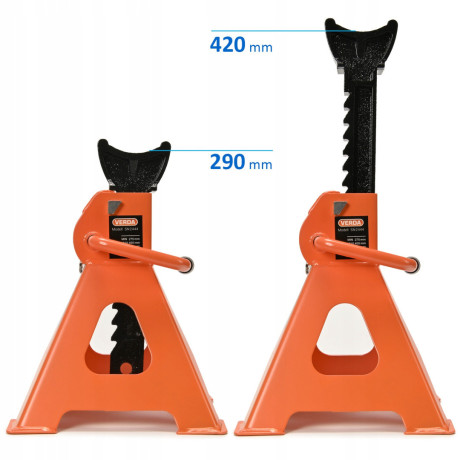 Autótámasz készlet 3T rögzítőcsappal D2445