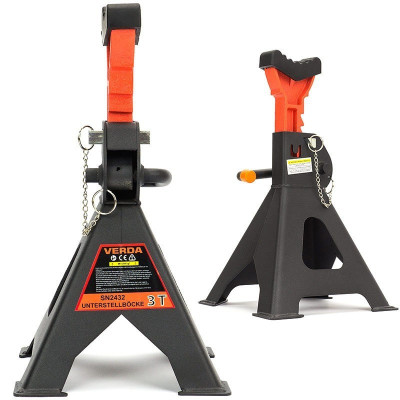 Autótámasz 3T biztonsági csappal D2432