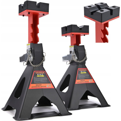 Autótámasz 3T biztonsági csappal D2437