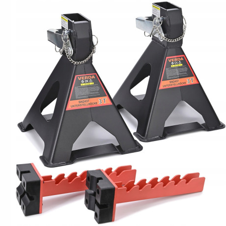 Autótámasz 3T biztonsági csappal D2437