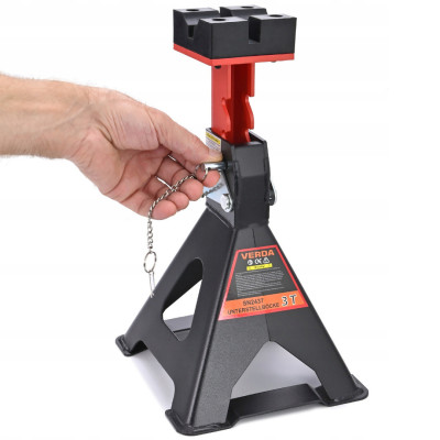 Autótámasz 3T biztonsági csappal D2437