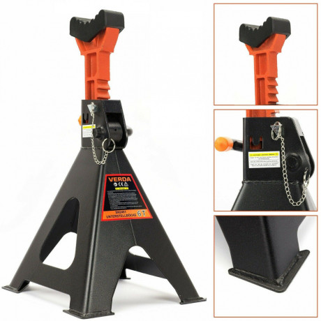 Autótámasz 6T biztonsági csappal D2462