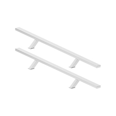 Fogantyú 100/50 szögletes ferde kétoldali tolópajzs