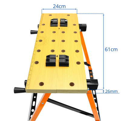 Állítható munkapad „bak” 150kg D6719