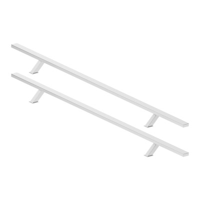 Fogantyú 150/100 szögletes ferde kétoldali tolópajzs