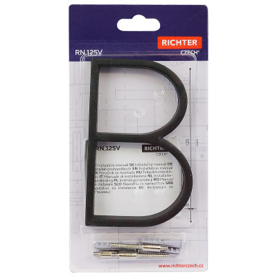 RN.125V.B.CE betű "B" fekete RN.125V.B.CE betű "B" fekete