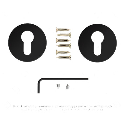 Alsó rozetta PZ fekete SZOFICZY Alsó rozetta PZ fekete SZOFICZY