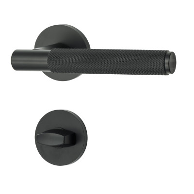 SORIA WC ajtó kilincs fekete