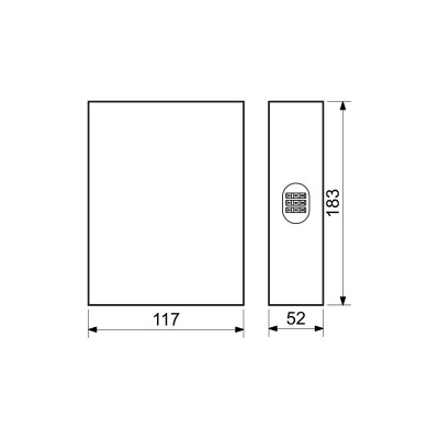 TS.0209.M mini széf könyv PISA TS.0209.M mini széf könyv PISA