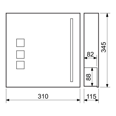 BK.501.GW.WO postaláda