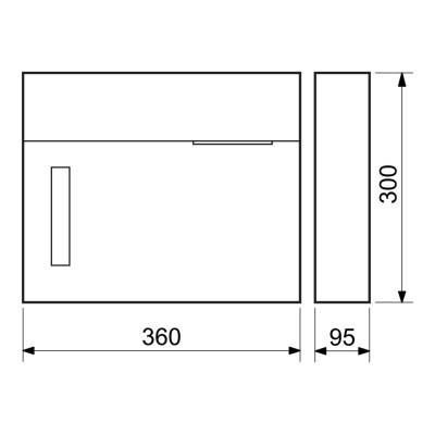 BK.512.G.AM postaláda