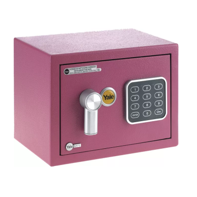 YALE VALUE Mini YSV/170/DB2/P széf rózsaszín YALE VALUE Mini YSV/170/DB2/P széf rózsaszín