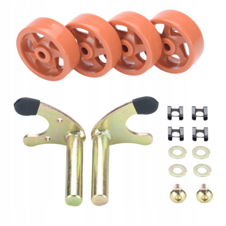 Görgős motorkerékpár-emelő állvány D1717