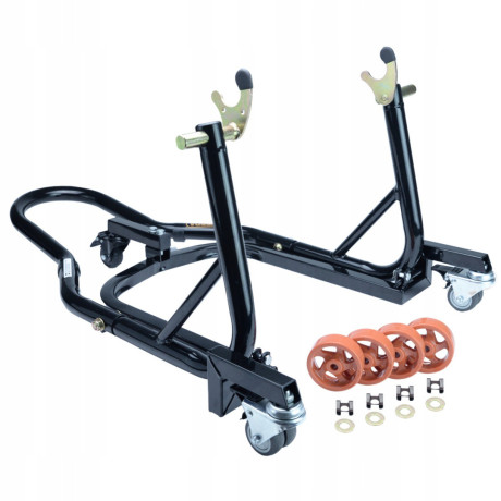 Görgős motorkerékpár-emelő állvány D1717