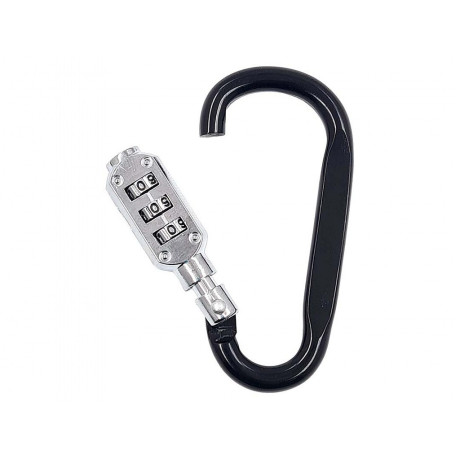 Számzáras  karabiner Al 75x40x8mm