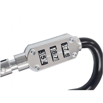 Számzáras  karabiner Al 75x40x8mm