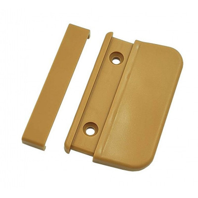 Erkélyajtó fogantyú Ph világos tölgy r.42,5