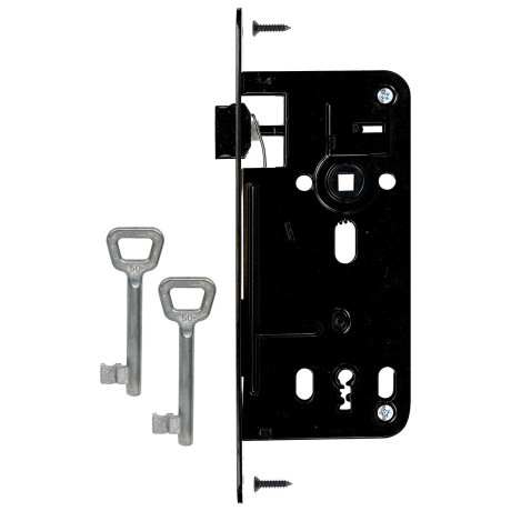 Z.301-BB.90/50/22.PL.CE bevésőzár, BB tollas kulcs