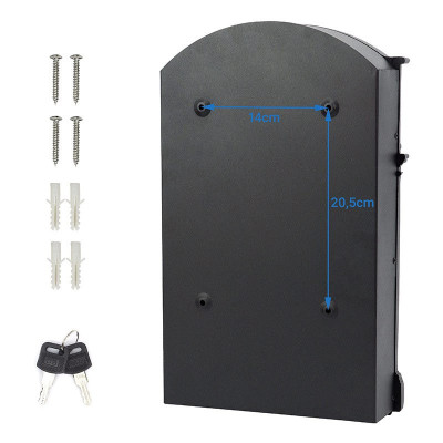 BK.301.CP postaláda fekete X