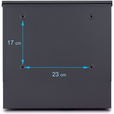 D3689 postaláda antracit