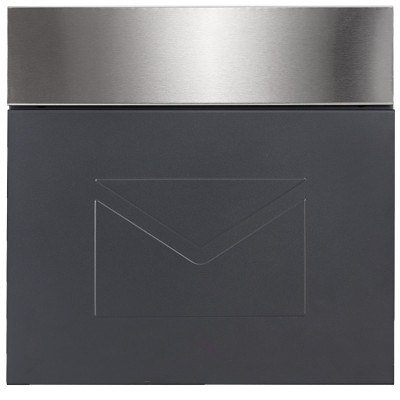 D3691 postaláda antracit + rozsdamentes