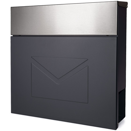 D3691 postaláda antracit + rozsdamentes