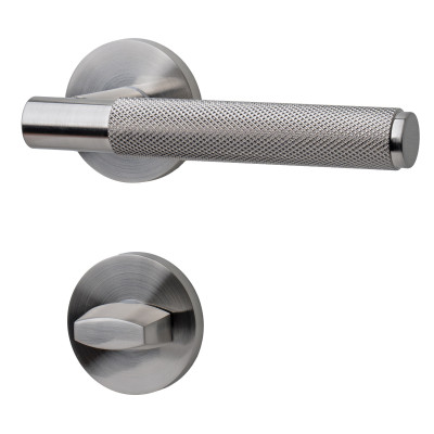 SORIA WC ajtó kilincs csiszolt nikkel