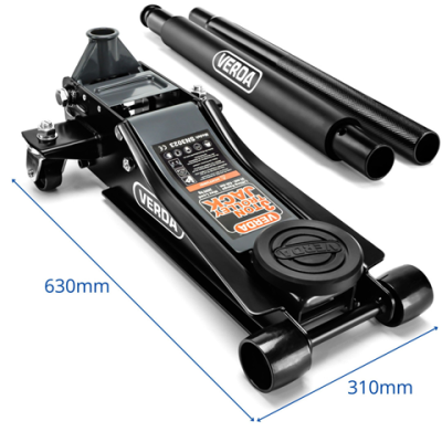 Hidraulikus alacsony profilú, dupla dugattyús emelő 3T D3023